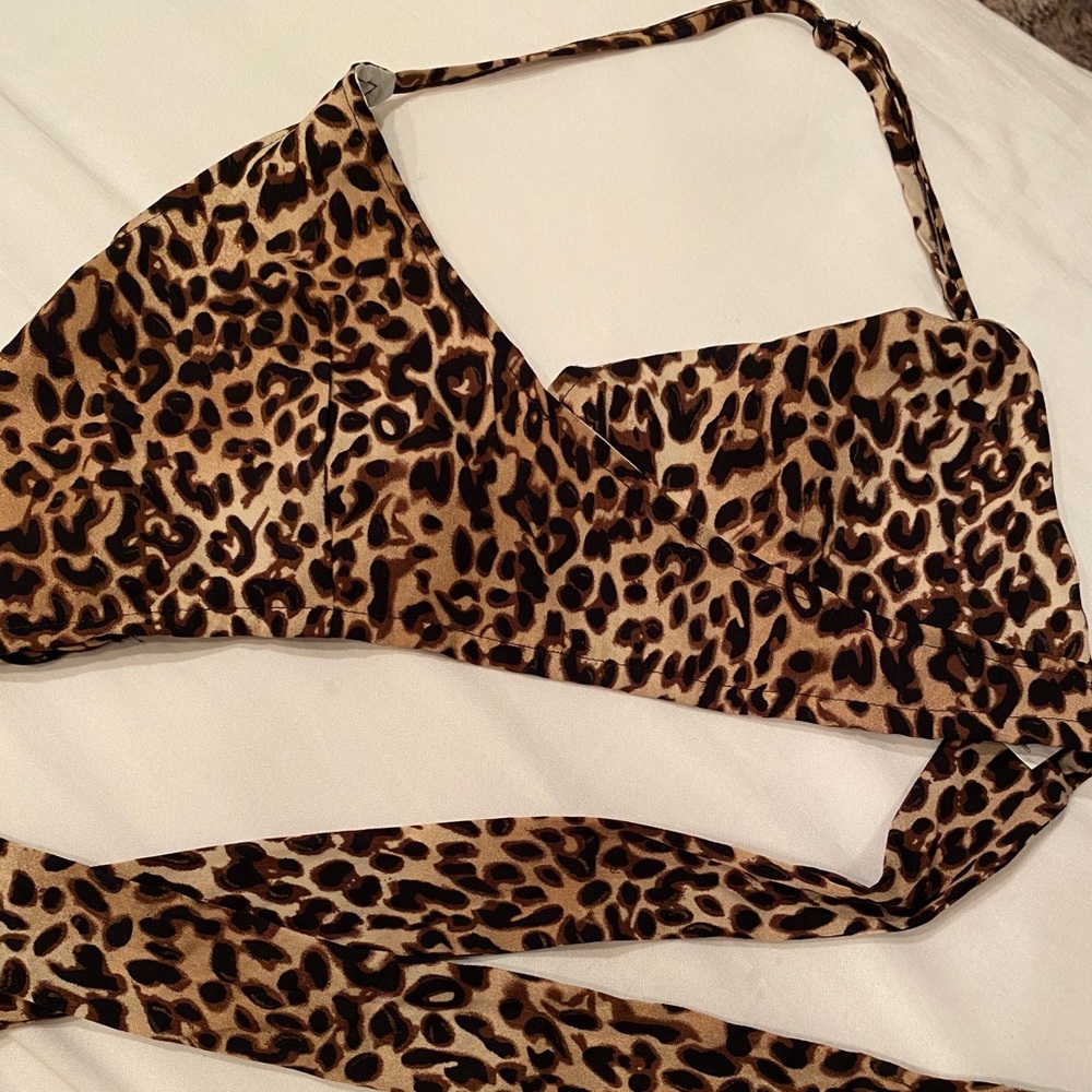Cheetah print top